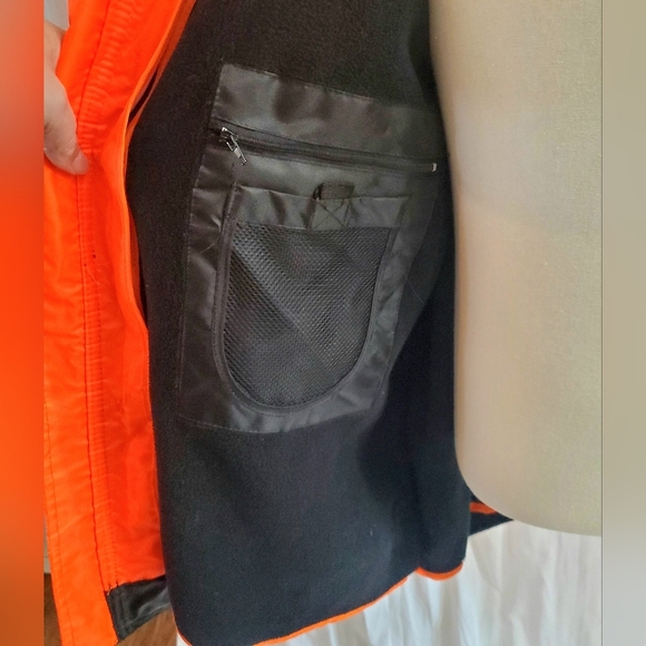 PIP Class 3 Ripstop Soft Shell Black Bottom Coat High Visibility XL Insulated - Picture 11 of 14